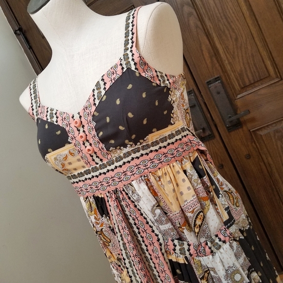 Matilda Jane The Adventure Begins Perfectly Paisley Maxi Dress - Picture 3 of 10